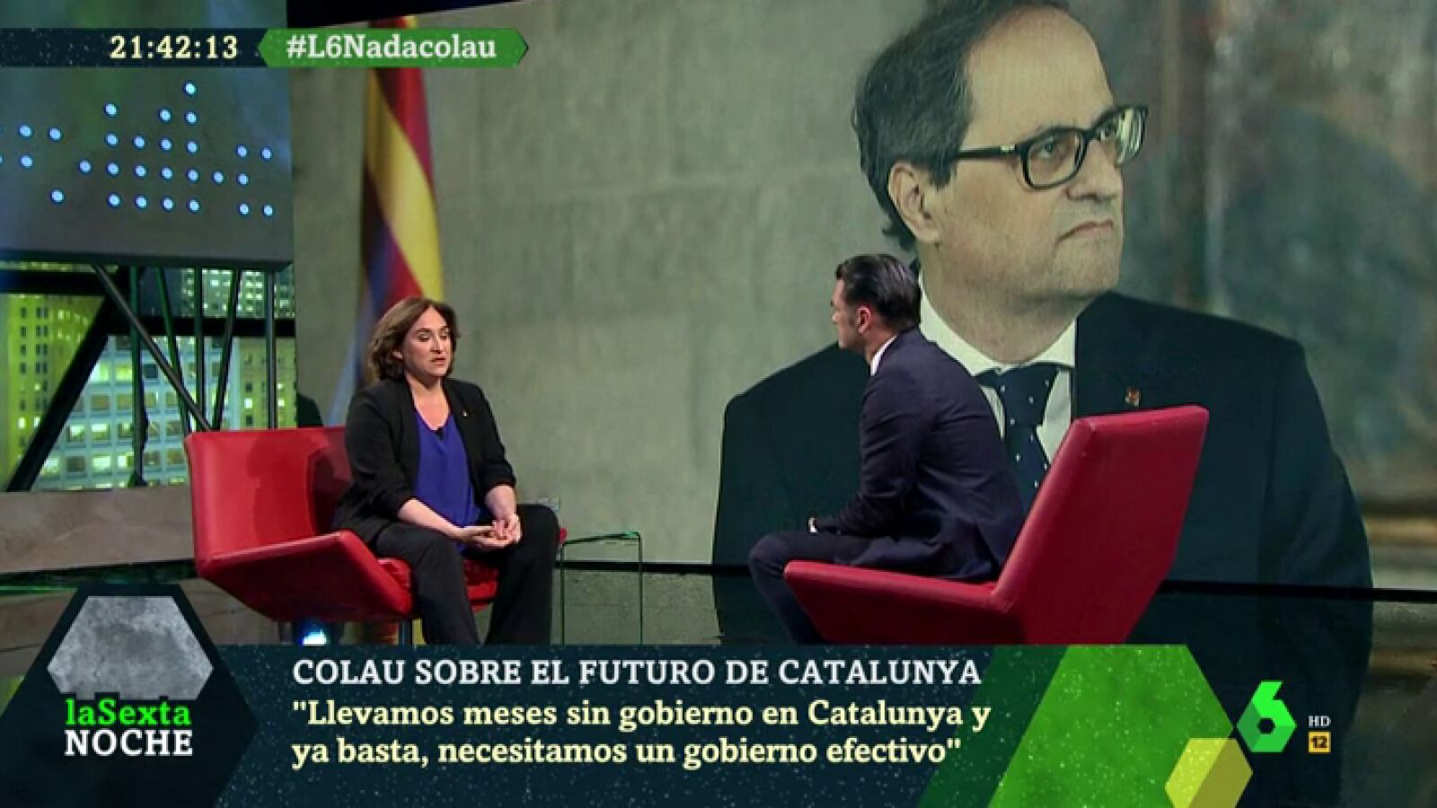 Ada Colau en laSexta Noche