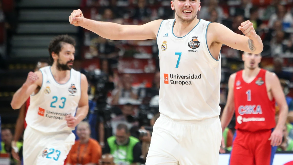 Doncic, con el Real Madrid