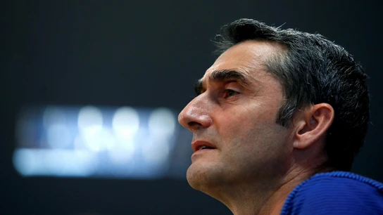 Valverde, en rueda de prensa Valverde, en rueda de prensa