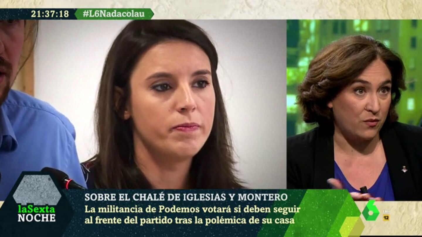 Ada Colau en laSexta Noche