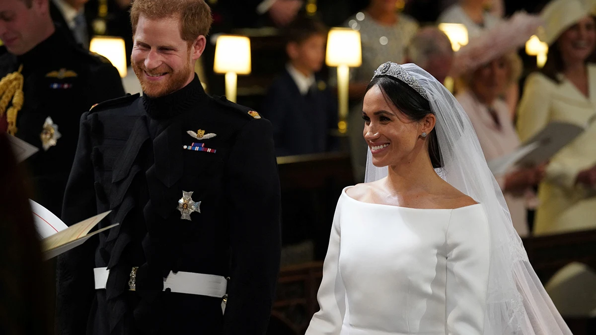 El príncipe Harry y Meghan Markle se dan el 'sí quiero'