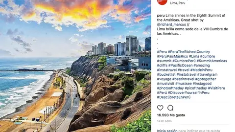 Playa. Lima. Lo más instagrameable de #Perú Lo más instagrameable de #Perú