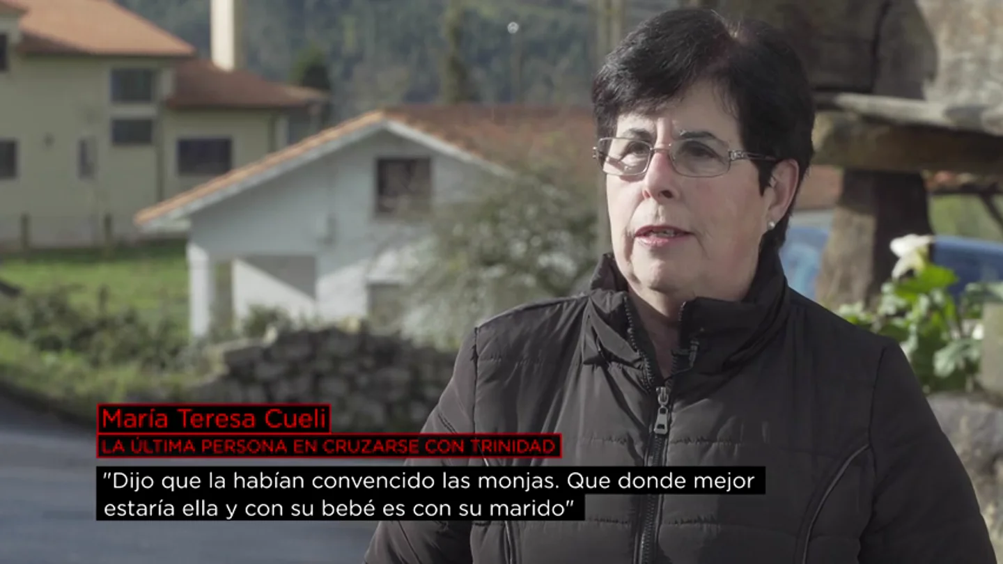 María Teresa Cueli, la última persona que se cruzó con Trinidad: "Cuando venía 'el portugués' ella tenía pánico e incluso se escondía" María Teresa Cueli, la última persona que se cruzó con Trinidad: "Cuando venía 'el portugués' ella tenía pánico e incluso se escondía"