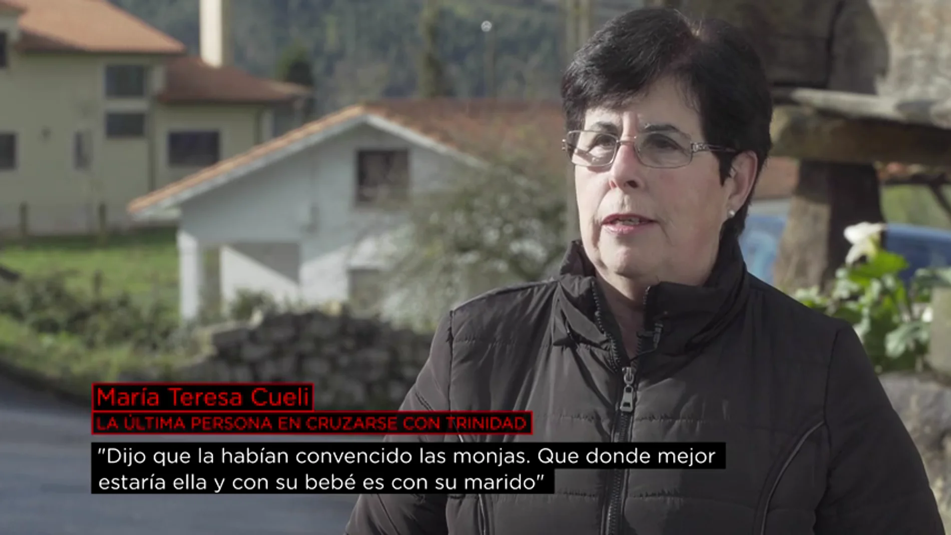 María Teresa Cueli, la última persona que se cruzó con Trinidad: "Cuando venía 'el portugués' ella tenía pánico e incluso se escondía"