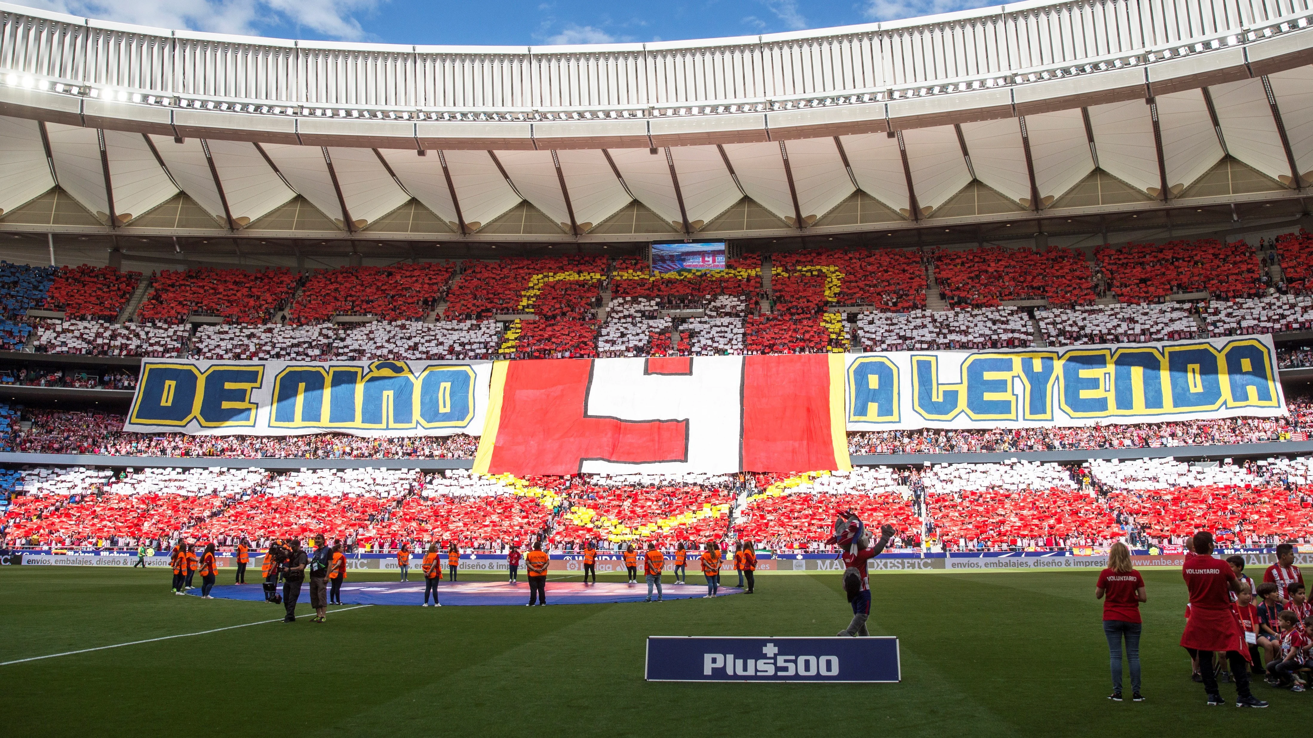 Tifo del Wanda a Torres