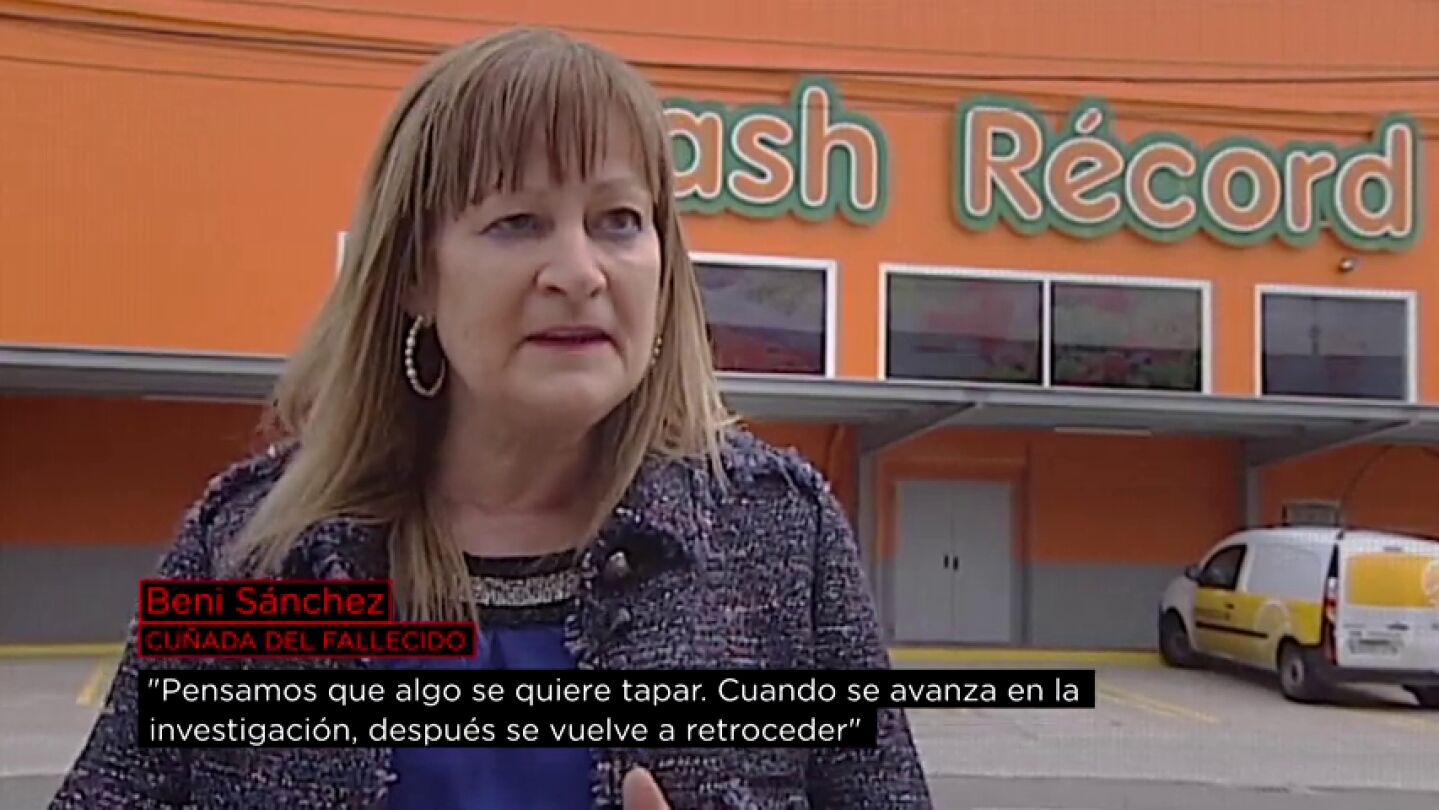 Beni S&aacute;nchez, cu&ntilde;ada del fallecido