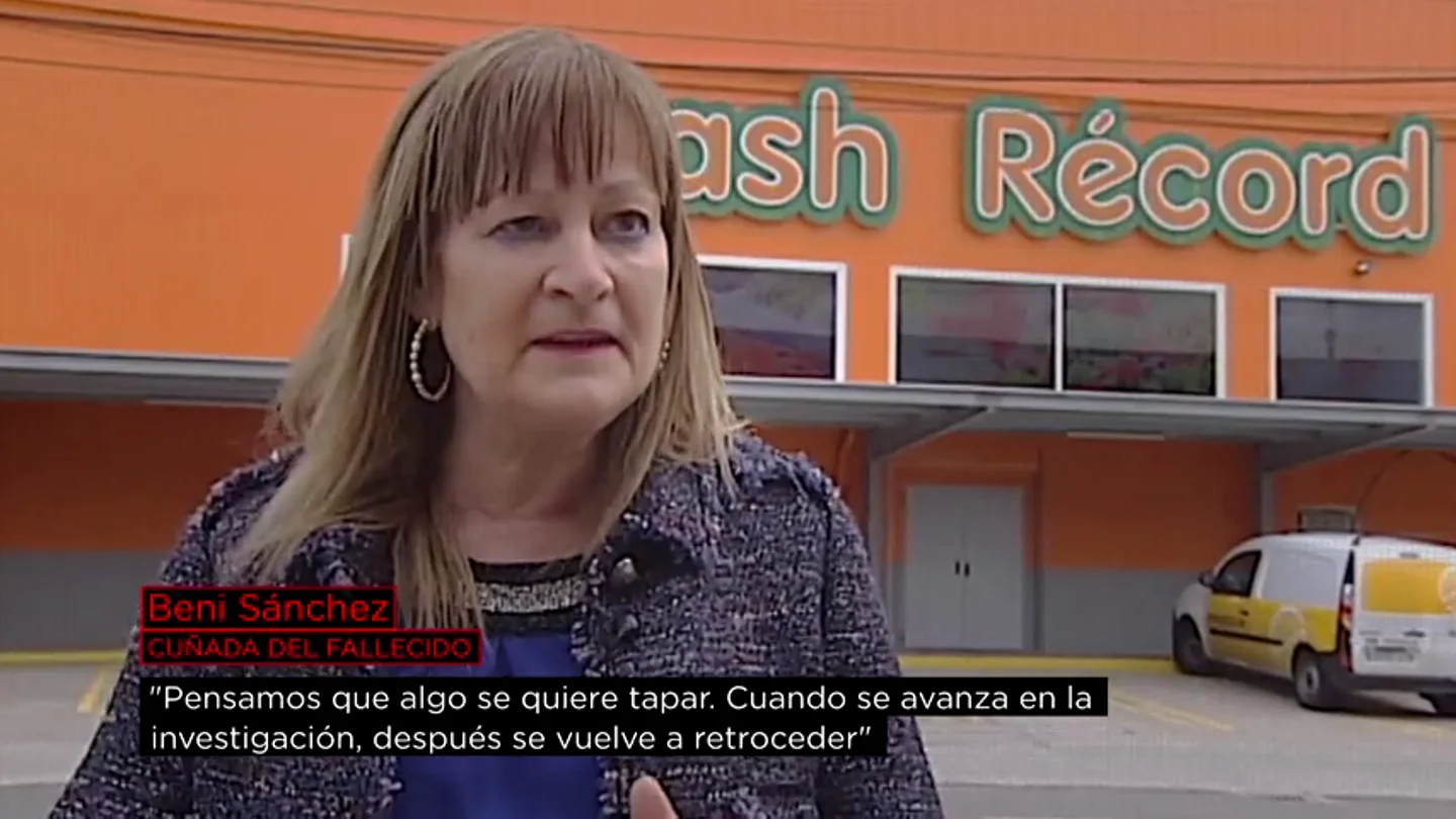 Beni Sánchez, cuñada del fallecido Beni Sánchez, cuñada del fallecido