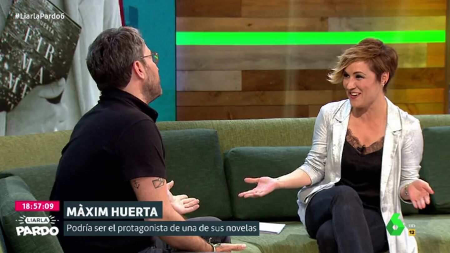 El an&aacute;lisis de M&agrave;xim Huerta sobre la televisi&oacute;n: "No te convierte en gilipollas, s&oacute;lo ilumina al que ya lo es"