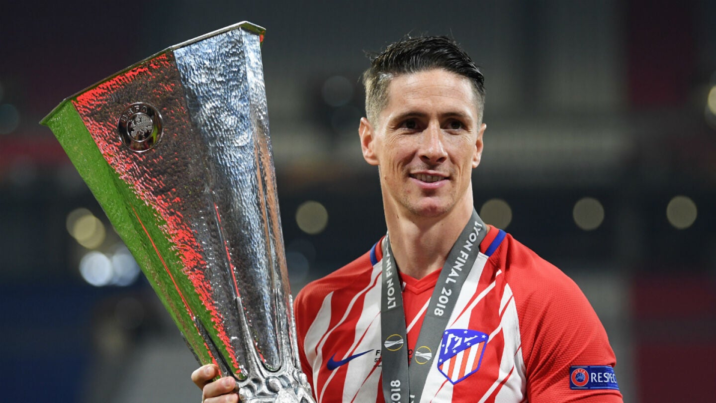 Fernando Torres, con la Europa League
