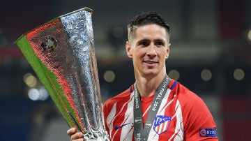 Fernando Torres, con la Europa League