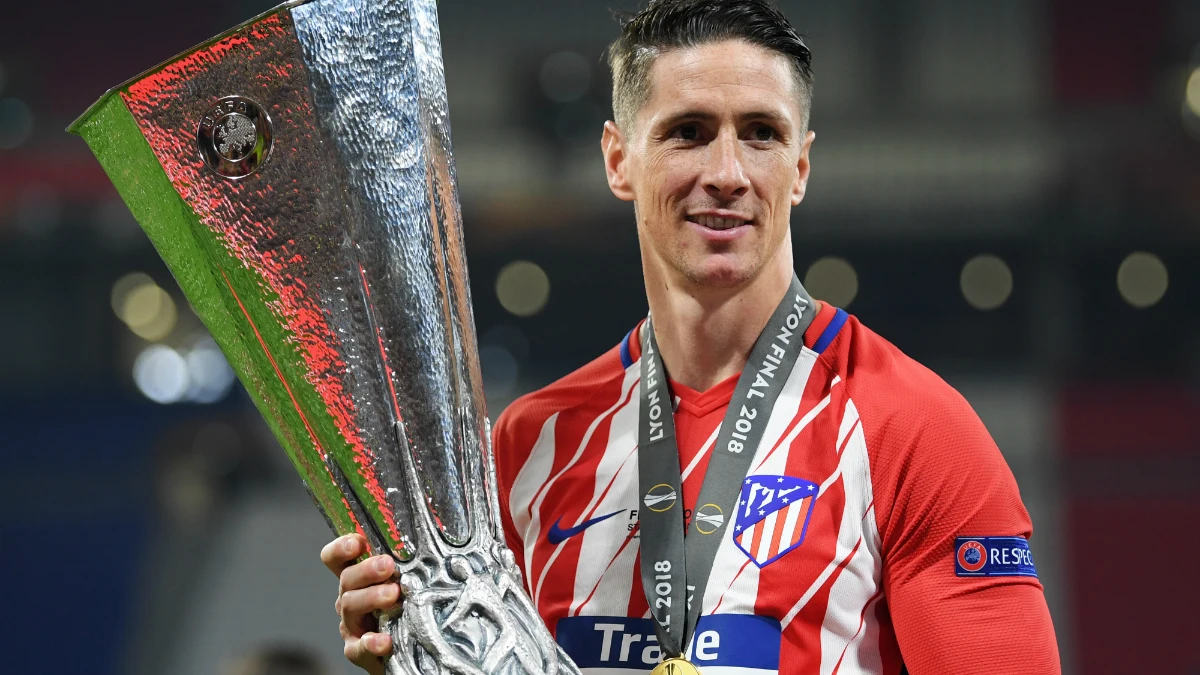 Fernando Torres, con la Europa League