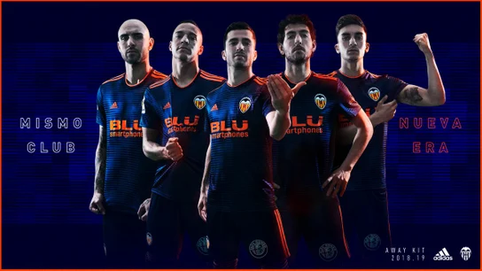 La nueva segunda equipación del Valencia La nueva segunda equipación del Valencia