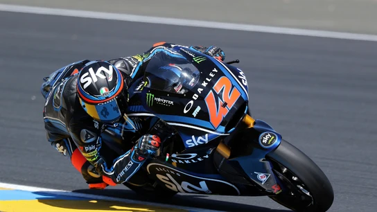 Bagnaia, en su moto Bagnaia, en su moto