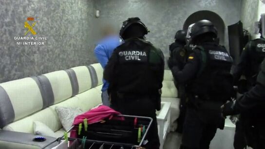 Imagen de una operaci&oacute;n policial