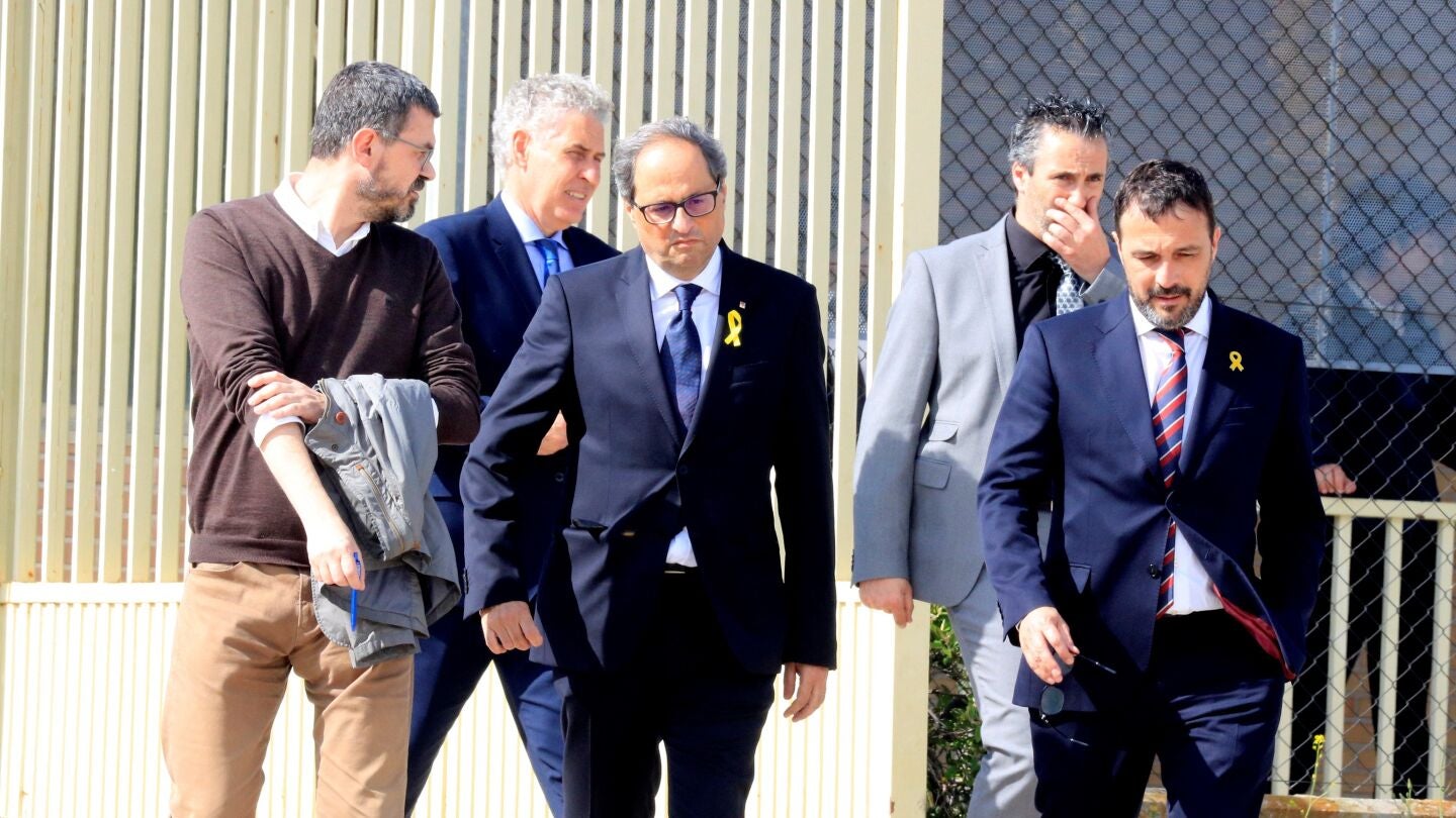 El presidente de la Generalitat, Quim Torra