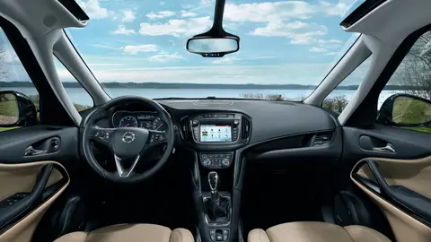Interior de Opel Zafira Interior de Opel Zafira