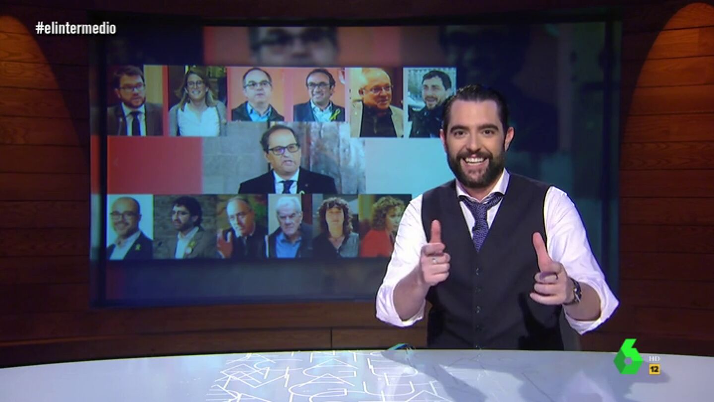 La cr&iacute;tica de Dani Mateo sobre el Govern de Torra: "Es realmente paritario porque lo ha puesto a parir todo el mundo"