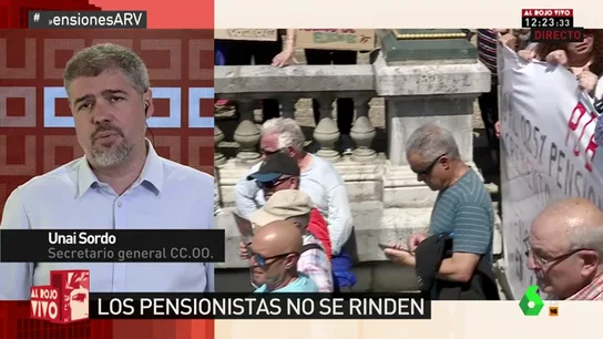 Unai Sordo, secretario general de Comisiones Obreras Unai Sordo, secretario general de Comisiones Obreras