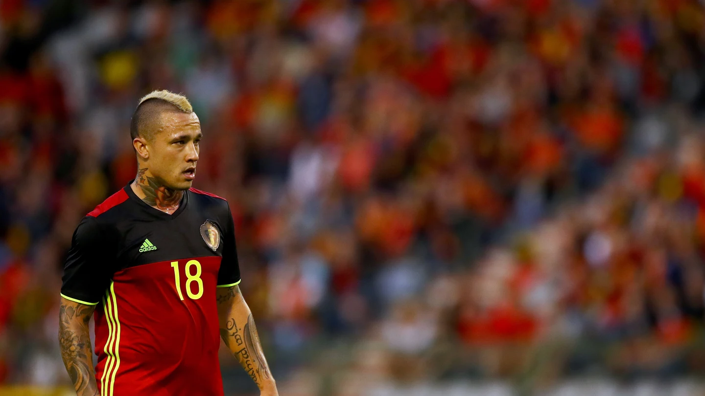 Radja Nainggolan, en un partido con Bélgica Radja Nainggolan, en un partido con Bélgica