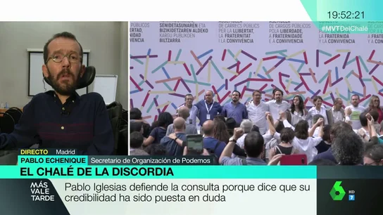 Pablo Echenique, en MVT Pablo Echenique, en MVT