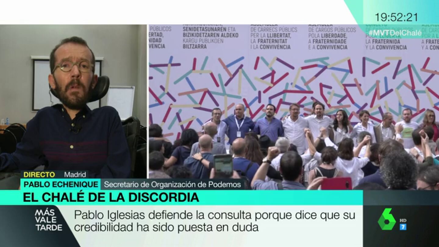 Pablo Echenique, en MVT