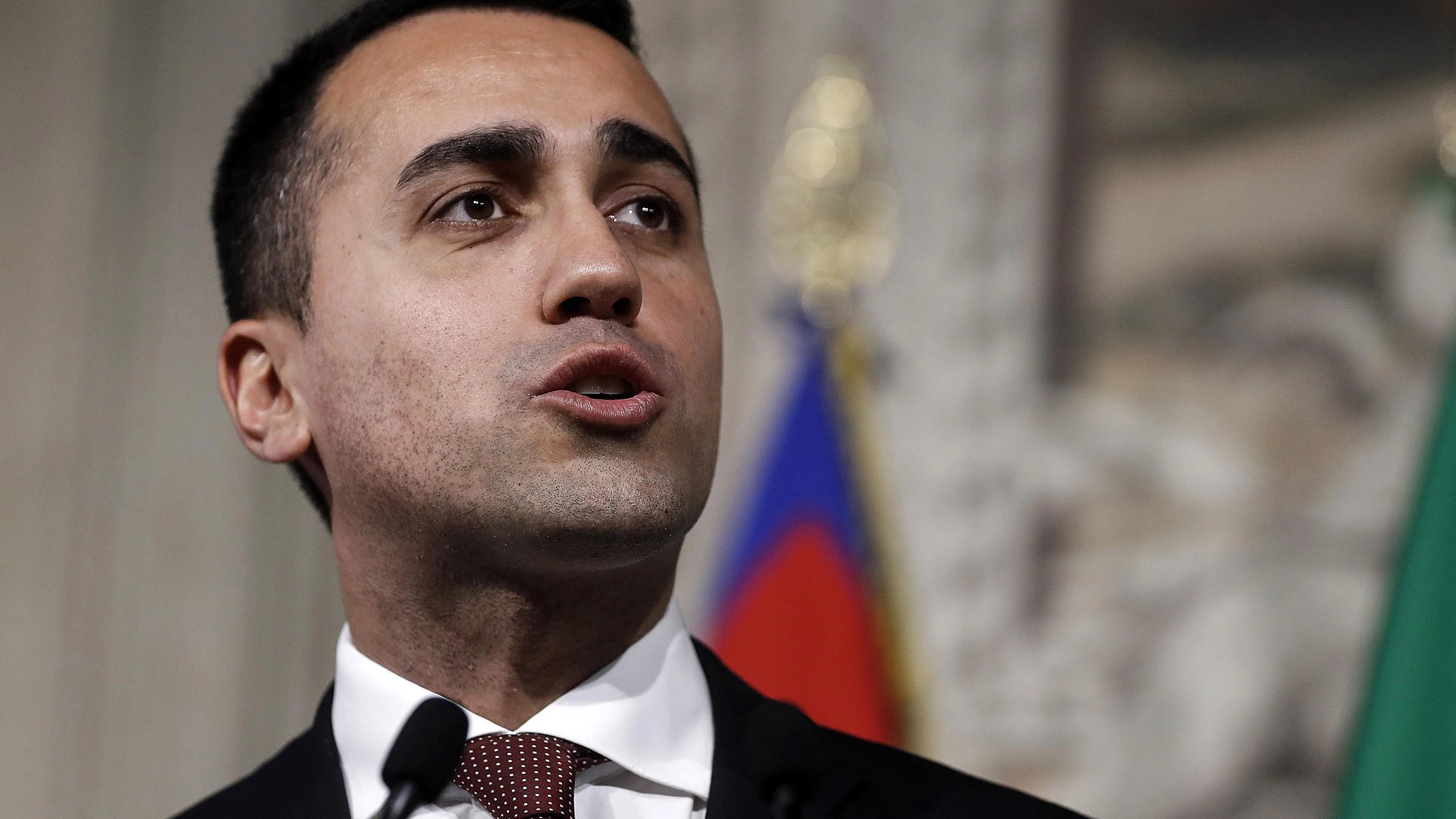 El líder del Movimiento Cinco Estrellas, Luigi Di Maio