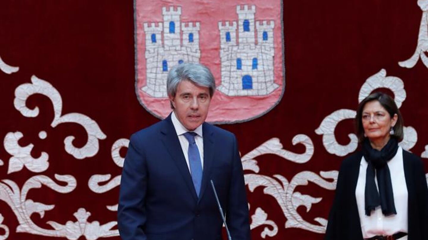 &Aacute;ngel Garrido, presidente de la Comunidad de Madrid