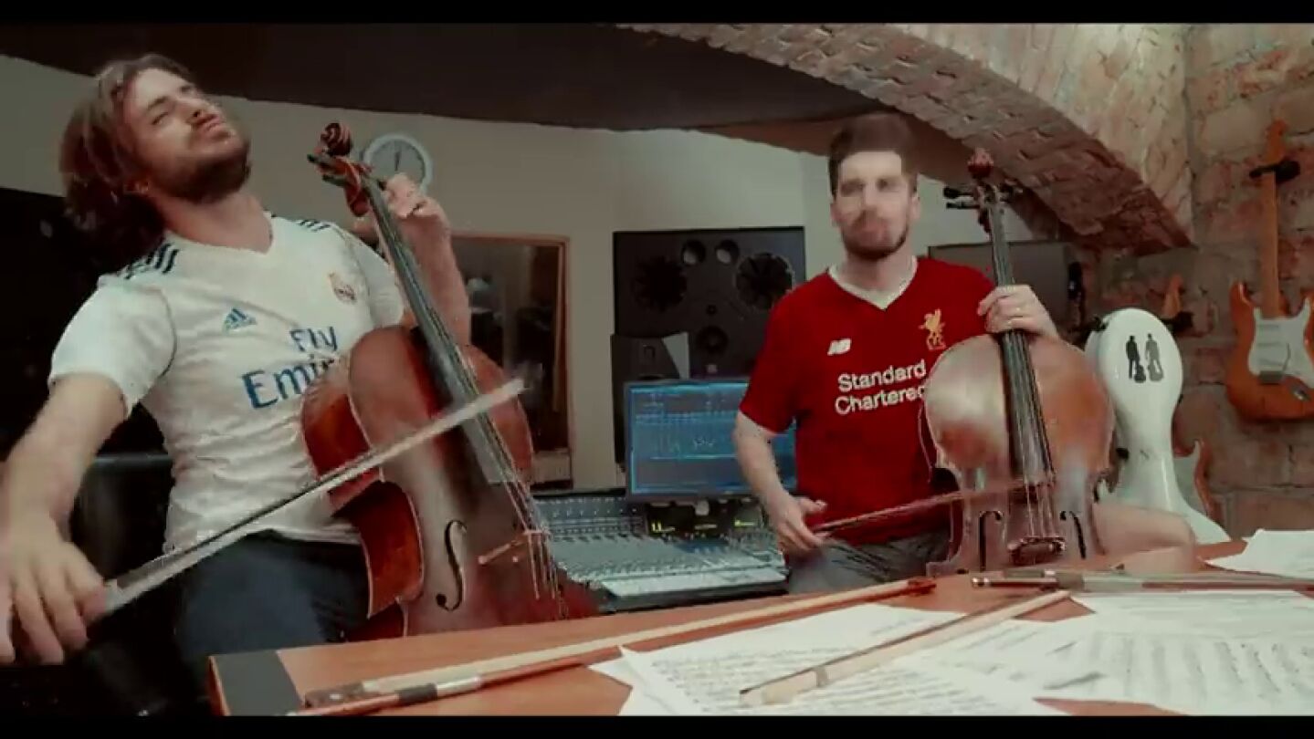 2Cellos estrenan v&iacute;deo para su versi&oacute;n de Seven Nation Army, que tocar&aacute;n en la final de la Champions Total