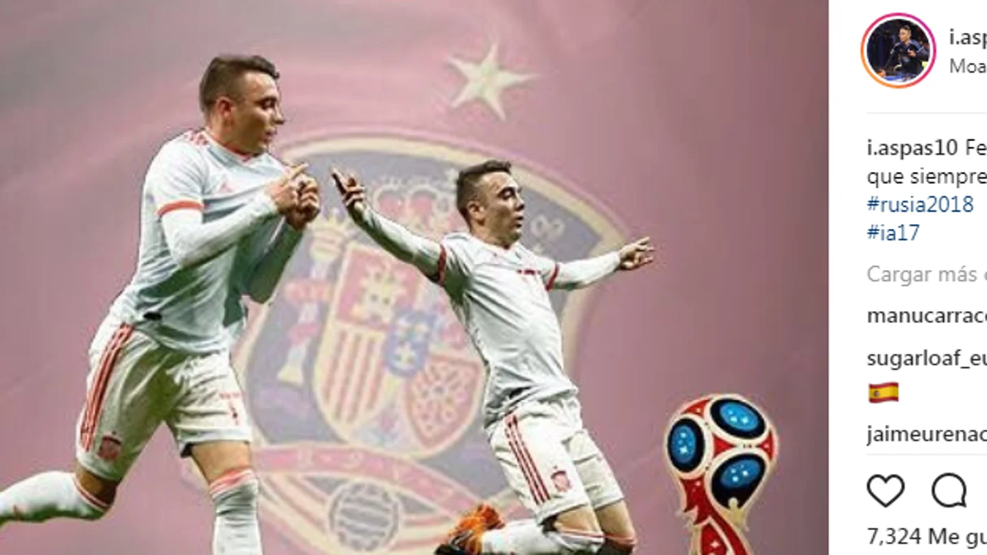 El mensaje de Iago Aspas tras ser convocado para el Mundial El mensaje de Iago Aspas tras ser convocado para el Mundial
