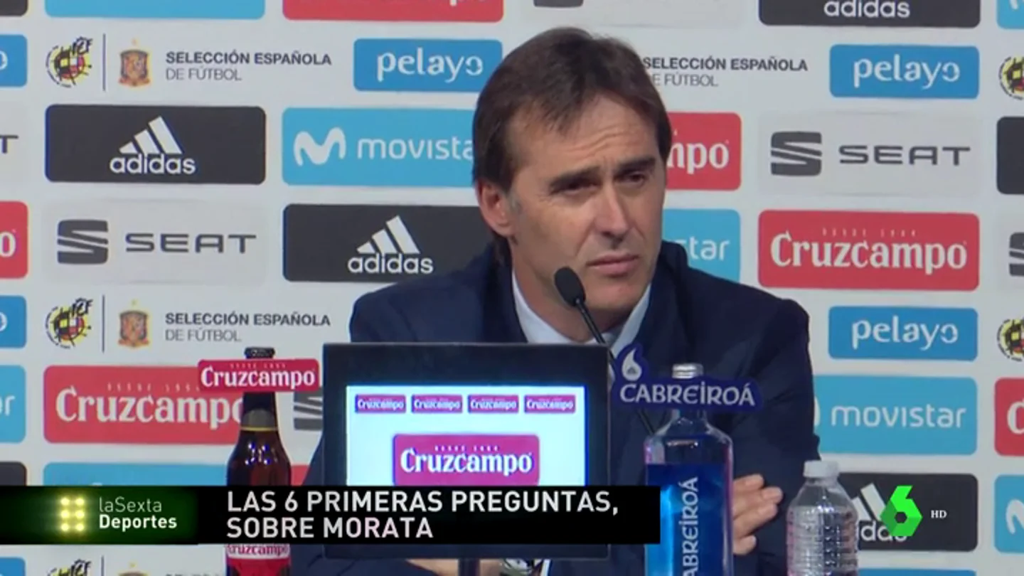 Lopetegui, sobre las ausencias: "He hablado con los que considero que tenía que hablar" Lopetegui, sobre las ausencias: "He hablado con los que considero que tenía que hablar"