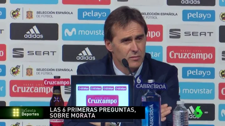 Lopetegui, sobre las ausencias: "He hablado con los que considero que tenía que hablar"