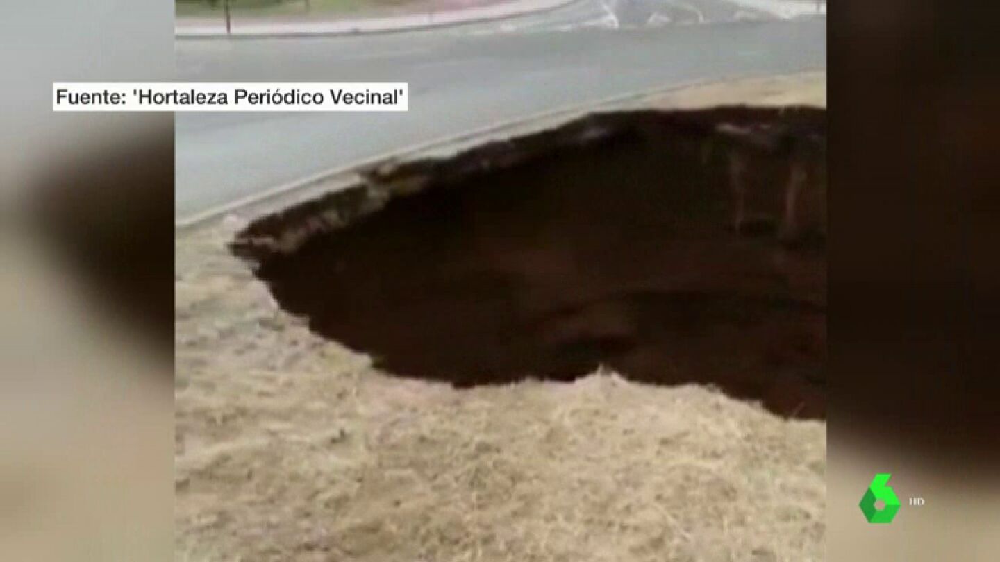 La rotura de un colector deja sin agua a gran parte de la zona este de Madrid y provoca cortes de tr&aacute;fico en el distrito de Hortaleza