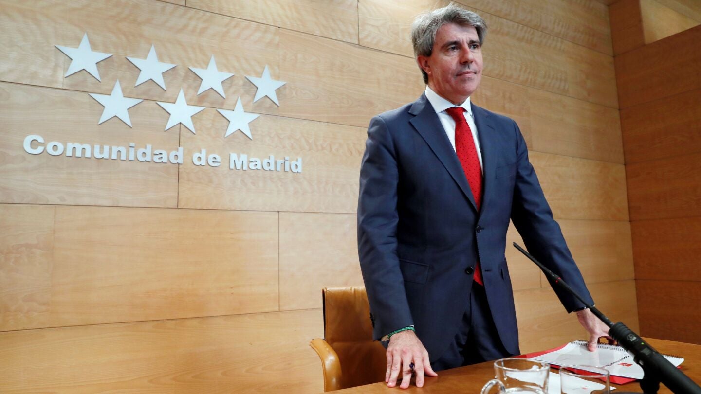 El presidente de la Comunidad de Madrid, &Aacute;ngel Garrido