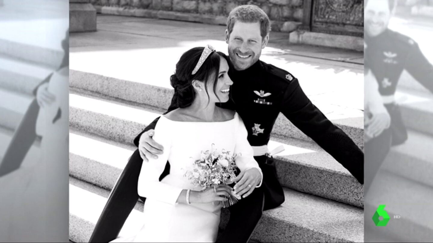 La Casa Real brit&aacute;nica publica las fotos oficiales de la boda del pr&iacute;ncipe Harry y Meghan Markle