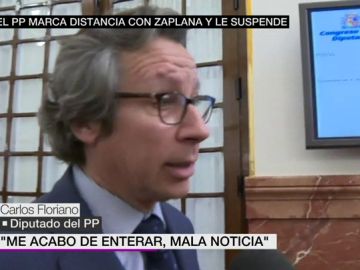 Carlos Floriano, diputado del PP Carlos Floriano, diputado del PP