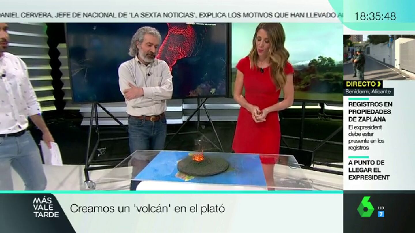 Volc&aacute;n en directo