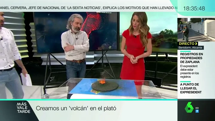 Volcán en directo