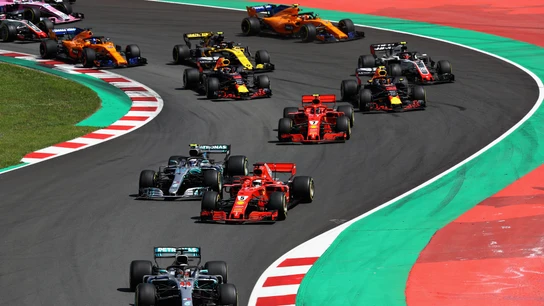 Los monoplazas, tras la salida del GP de España Los monoplazas, tras la salida del GP de España