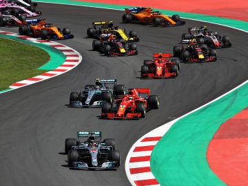Los monoplazas, tras la salida del GP de España Los monoplazas, tras la salida del GP de España