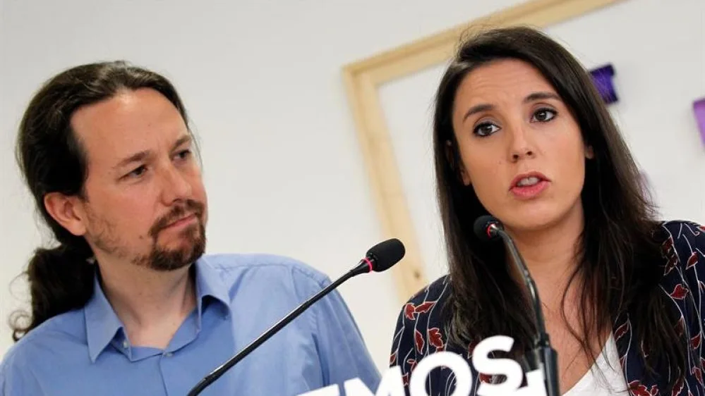 Pablo Iglesias e Irene Montero