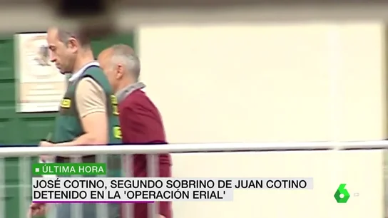 José Cotino, sobrino de Juan Cotino, también es detenido en la 'Operación Erial' José Cotino, sobrino de Juan Cotino, también es detenido en la 'Operación Erial'