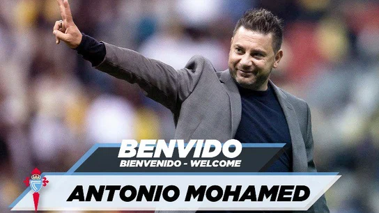 Antonio Mohamed, nuevo entrenador del Celta de Vigo Antonio Mohamed, nuevo entrenador del Celta de Vigo