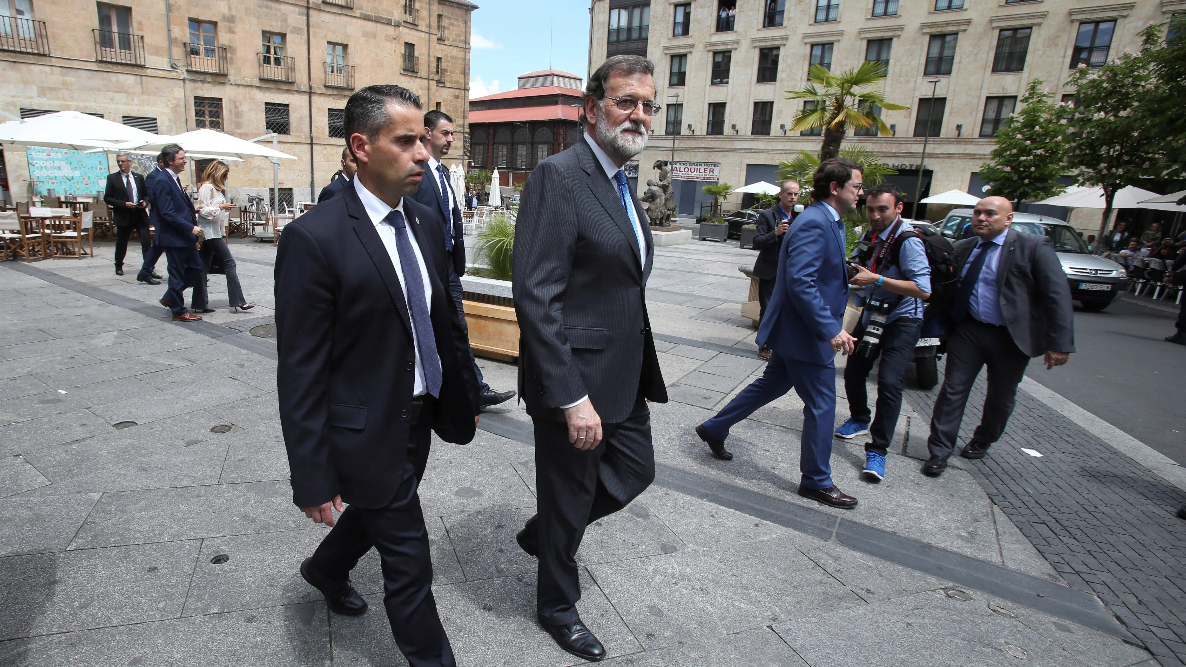 El presidente del Gobierno, Mariano Rajoy