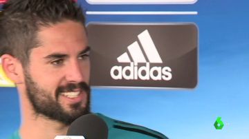 Isco, sobre el once titular de Kiev: "El marrón lo tiene Zidane"