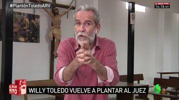 Willy Toledo en Al Rojo Vivo