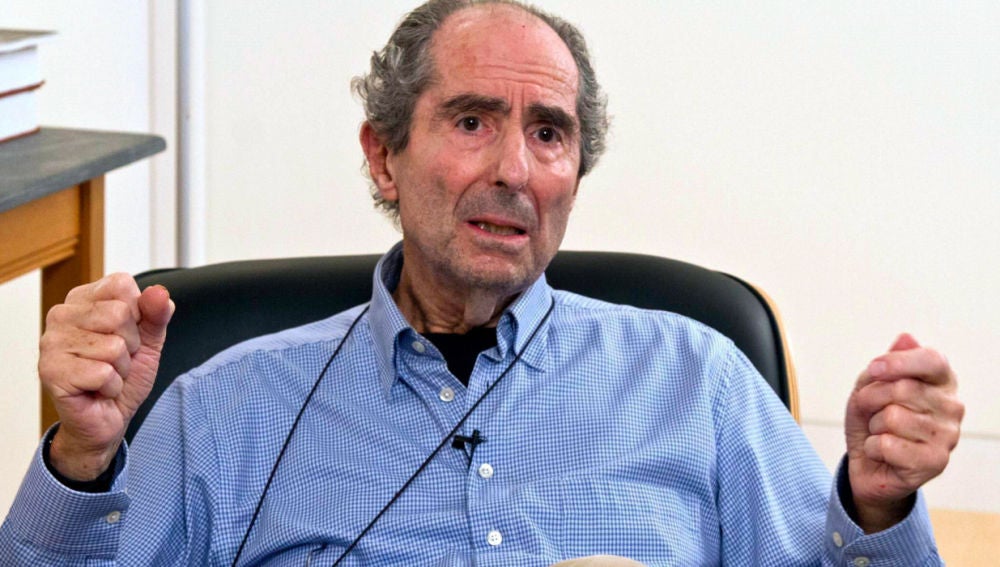 El escritor estadounidense Philip Roth