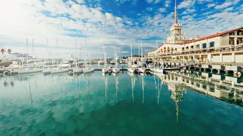 Puerto de Sochi Planes sorprendentes en las ciudades sede del Mundial de Rusia 2018