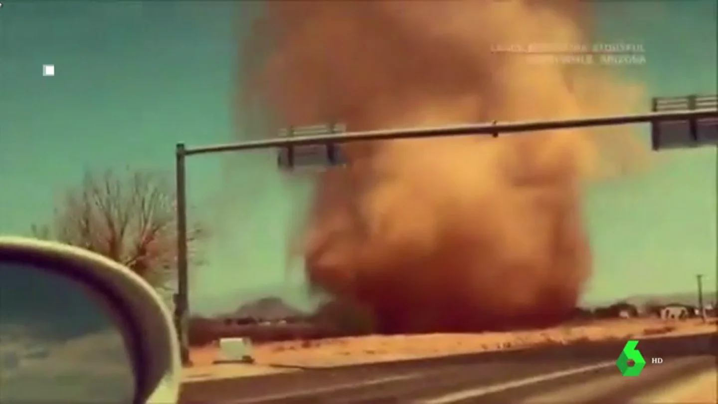Impresionante tornado en Arizona Impresionante tornado en Arizona