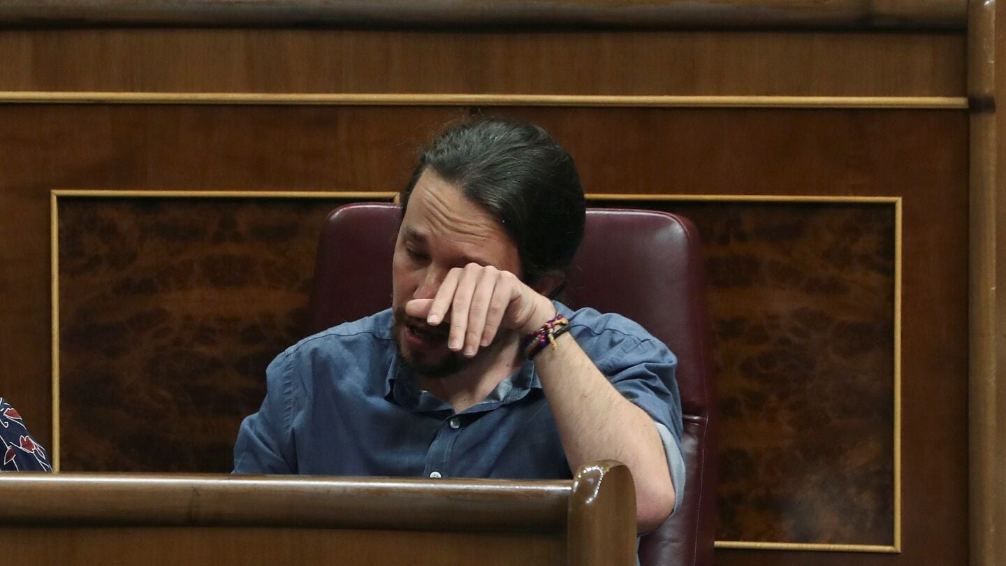 El l&iacute;der de Podemos, Pablo Iglesias