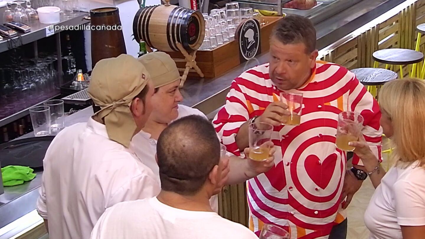 Alberto Chicote en Pesadilla en la cocina: A Ca&ntilde;ada